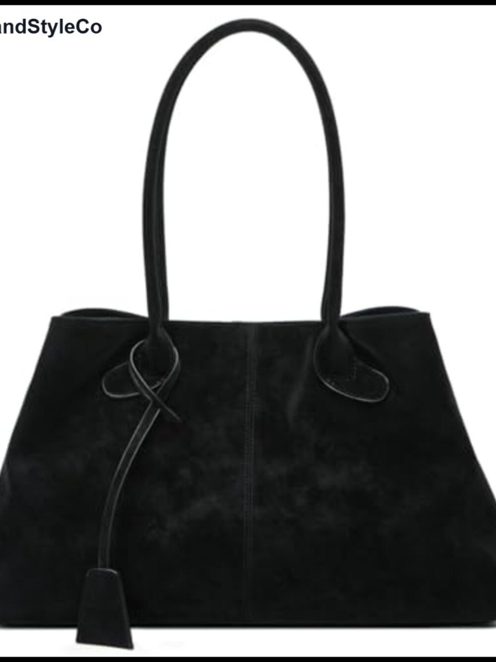 Suede Tote Bag for Women Large Hobo Shoulder Crossbody Slouchy Handbag